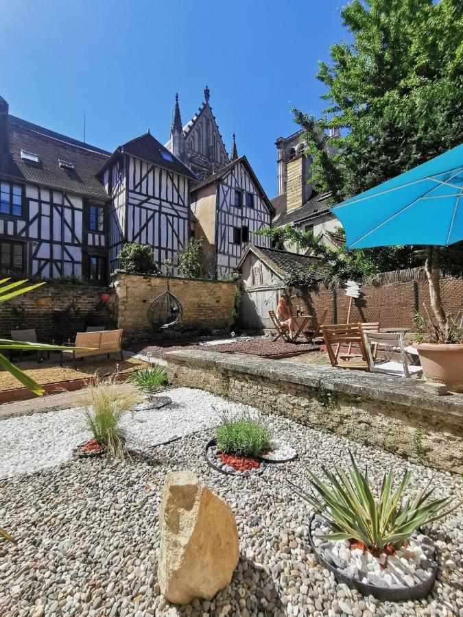 Les Cieux De La Cathedrale - Calme - Jardin - Wifi Lejlighed Troyes Eksteriør billede