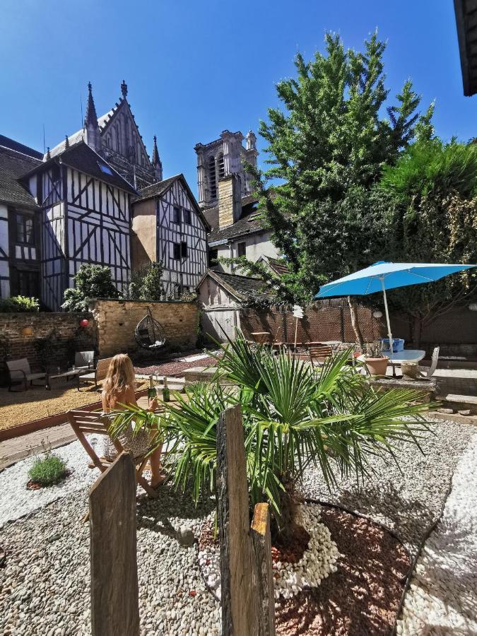 Les Cieux De La Cathedrale - Calme - Jardin - Wifi Lejlighed Troyes Eksteriør billede
